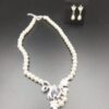 FAUX PEARL FLORAL DROP DECOR JEWELRY SET - Image 3