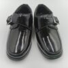 KIDS BOYS BLACK SHORT NOSE SHOES - Image 3