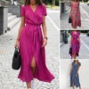 SUMMER FLORAL PRINT WOMEN LONG DRESSES