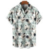 FASHION HAWAIIAN CRANE PRINTED SHIRT - Image 4