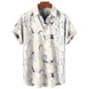 FASHION HAWAIIAN CRANE PRINTED SHIRT - Image 3