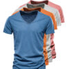 MEN'S SUMMER V-NECK FASHION T-SHIRT