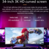 HIGH END GAMING 34 INCH ELEGANT CURVED LED MONITOR - Image 5