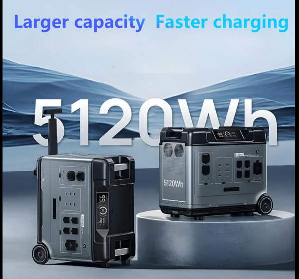 2025 New Luxury 5000Wh Portable Power Station 768Wh Power Generator - Image 7