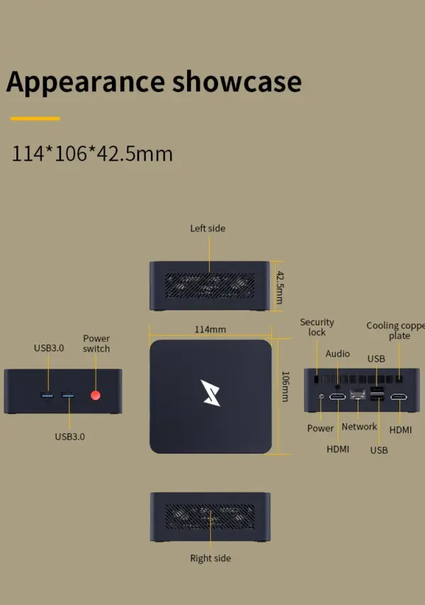 SIBOLAN N100 MINI COMPUTER - Image 12