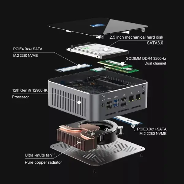 ZKMAGIC DESKTOP MINI PC - Image 9