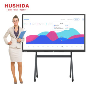 DUAL SYSTEM 4K FINGER TOUCH INTERACTIVE WHITEBOARD