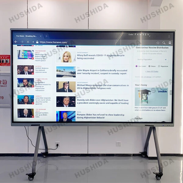 DUAL SYSTEM 4K FINGER TOUCH INTERACTIVE WHITEBOARD - Image 4