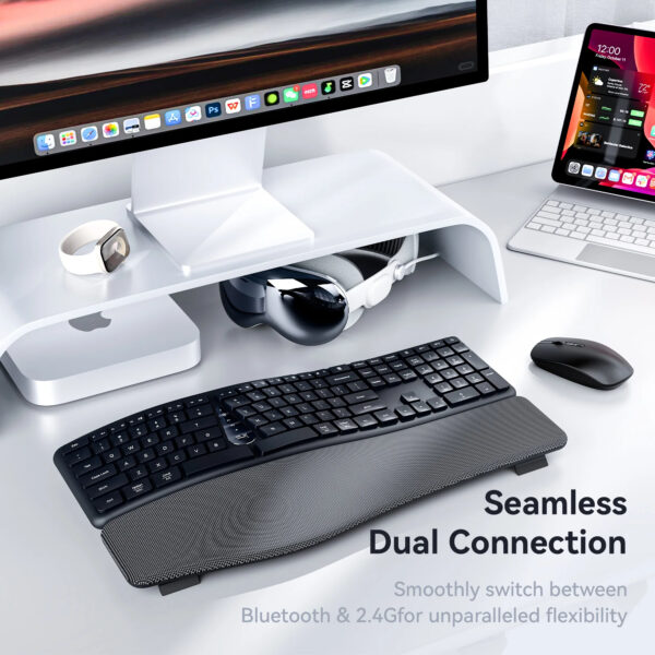 Ergonomic Wireless Keyboard - Image 2