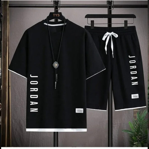 2025 Men's Summer Waffle Fashion Casual Set 