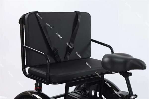 48V 18AH 7-SPEED TRANSMISSION POWERFUL 24 INCH ELECTRIC TRICYCLE - Image 7