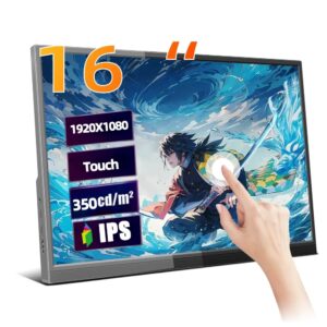 NOENNAME_NULL  PORTABLE TOUCHSCREEN FHD IPS PANEL SECONDARY DISPLAY COMPUTER MONITOR