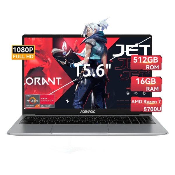 ACEMAGIC DISPLAY 16GB RAM 512GB NVME SSD LAPTOP COMPUTER - Image 3
