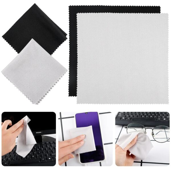 BAPPSUS 10PCS COMPUTER CLEANING CLOTH MICROFIBER CAMERA LENS - Image 3