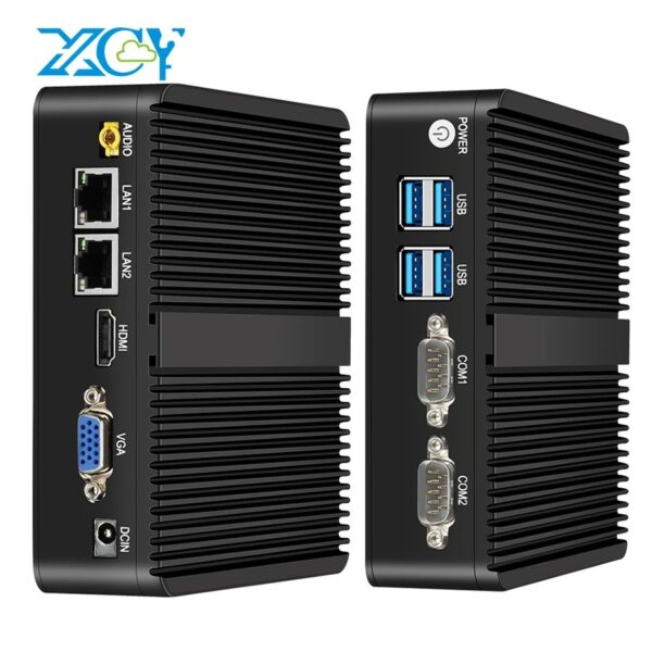 XCY FANLESS MINI PC INTEL COMPUTER - Image 4