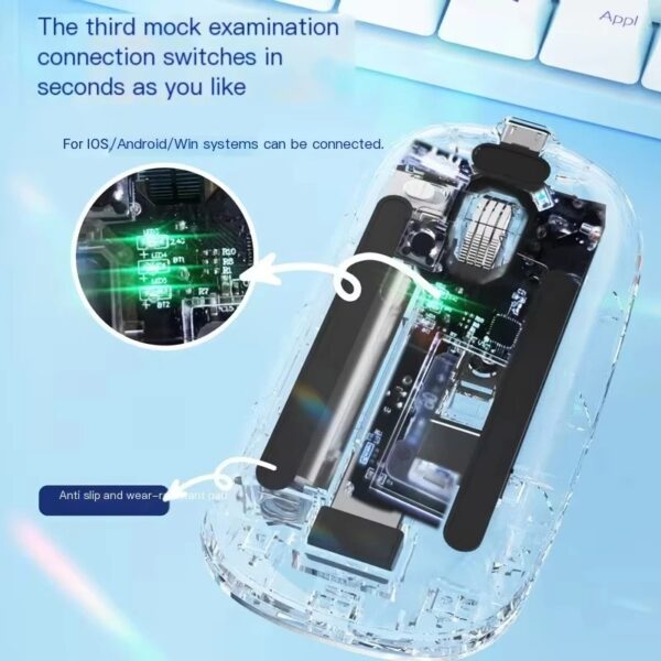 XIAOMI TRANSPARENT WIRELESS MOUSE - Image 4