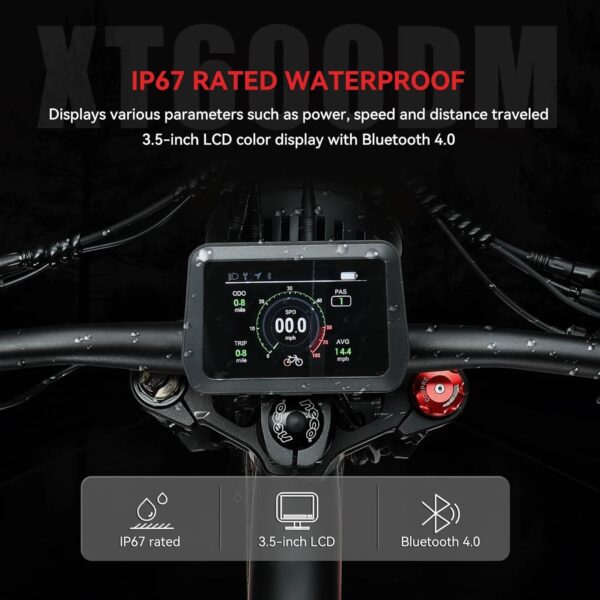 2500W PEAK POWER DUAL MOTOR 52V 25AH REMOVABLE LITHIUM BATTERY ELECTRIC BIKE - Image 2