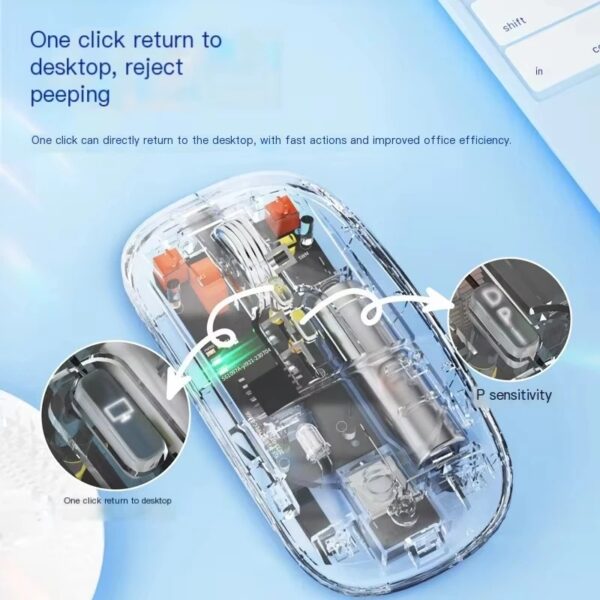 XIAOMI TRANSPARENT WIRELESS MOUSE - Image 3