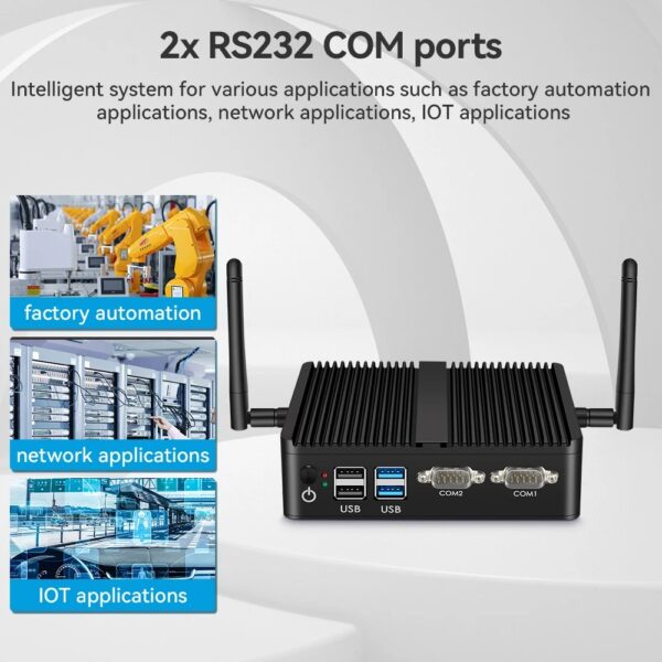 KAMRUI E1 MINI PC WINDOWS 11PRO 12TH N97 MINI COMPUTER - Image 3