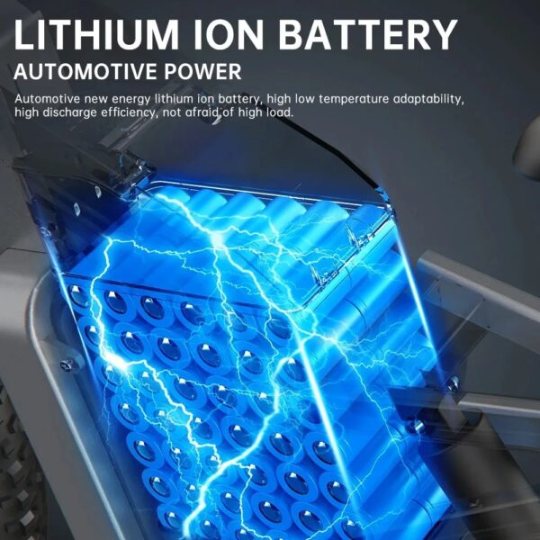 48V35AH BATTERY 20" FAT TIRE 1000W EBIKE - Image 2