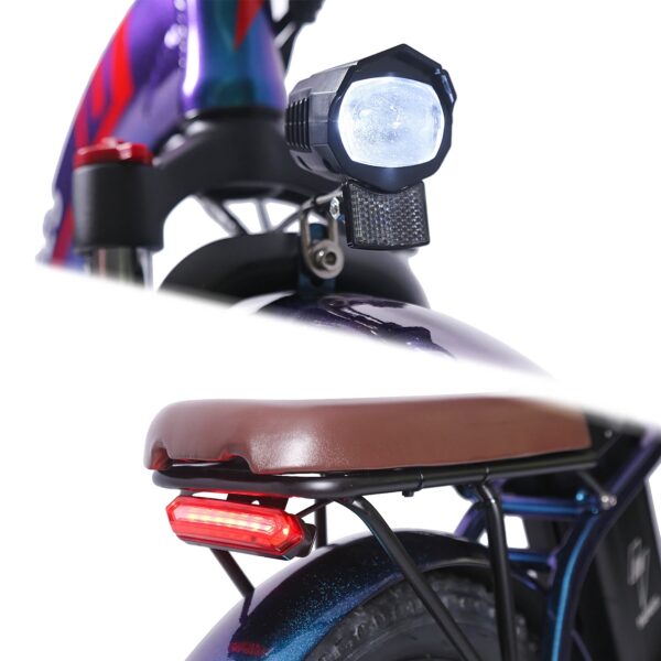 FAFREES F20 PRO FOLDING EBIKE WITH 36V 18AH REMOVABLE BATTERY - Image 3