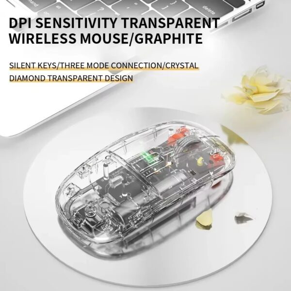 XIAOMI TRANSPARENT WIRELESS MOUSE - Image 2