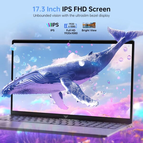 ACEMAGIC 17.3INCH LAPTOP WITH HIGH PERFORMANCE QUAD CORE-12TH - Image 3
