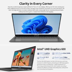TECLAST F17PLUS 17.3 INCH INTEL N95 16GB RAM 512GB SSD 180° FLIP COMPUTER