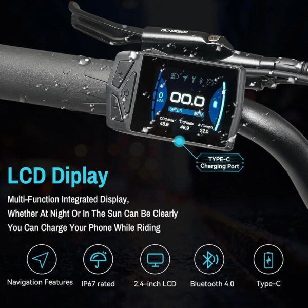DK300MAX 2400W 48V 40AH REMOVABLE BATTERY MOUNTAIN EBIKE - Image 2