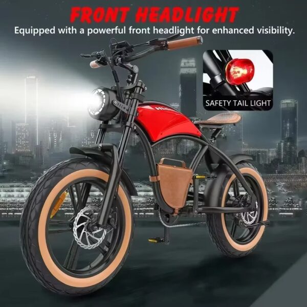HIDOES HD-B10 1000W 48V13AH LITHIUM BATTERY ELECTRIC BIKE - Image 4