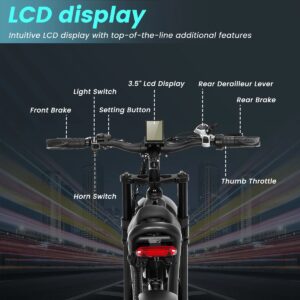 1000W BRUSHLESS MOTOR 49KM/H OFF ROAD ELECTRIC BICYCLE