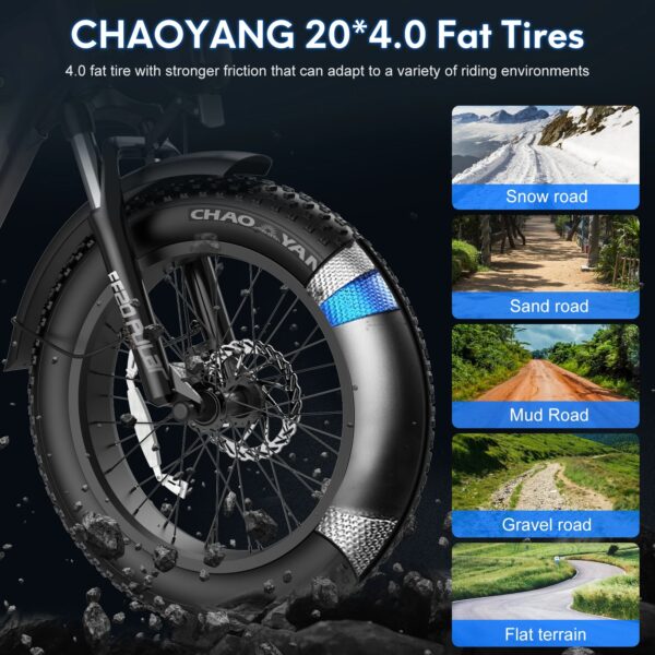 FAFREES FF20 POLAR FOLDING ELECTRIC BICYCLE - Image 5