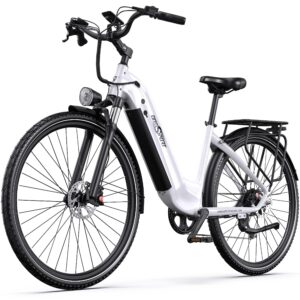 VANKEL 700C 250W 36V 22.5AH BATTERY 7-SPEED ELECTRIC BICYCLE