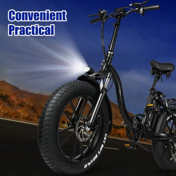 FAT TIRE 48V 18AH REMOVABLE BATTERY ELECTRIC MOUNTAIN BIKE