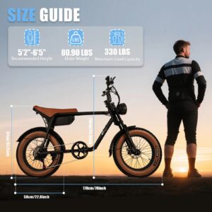 CMACEWHEEL K20 20*4.0 INCH WITH 500 W AND 48 V 15 AH BATTERY SNOW BIKE